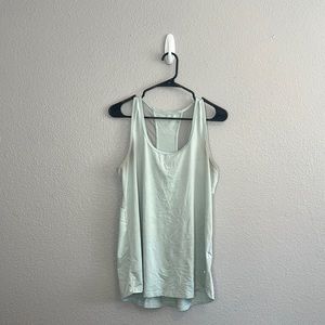 Marika Large Light Blue Athletic Tank Top